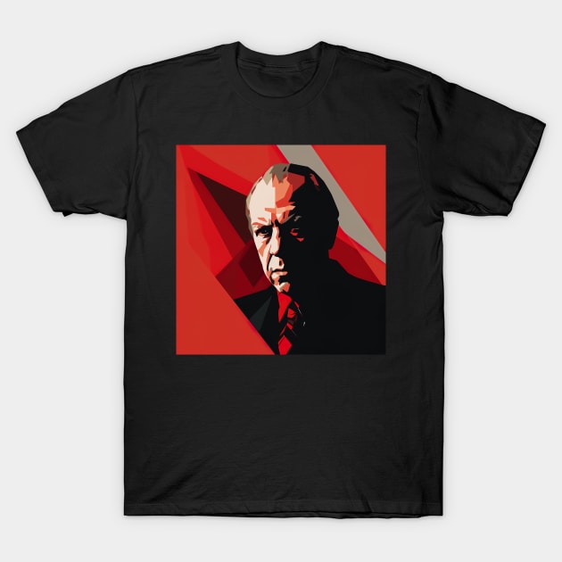 Jorge Luis Borges T-Shirt by ComicsFactory